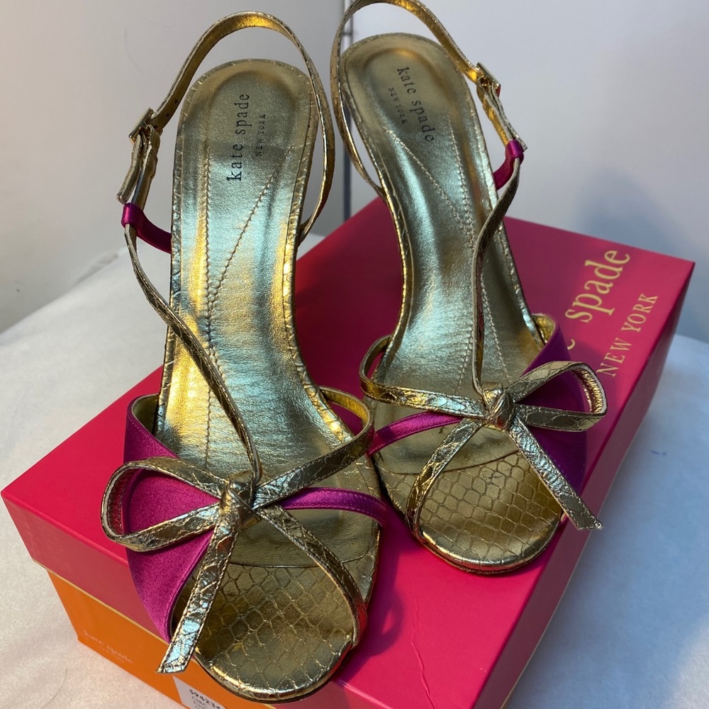 Kate spade open toe heel